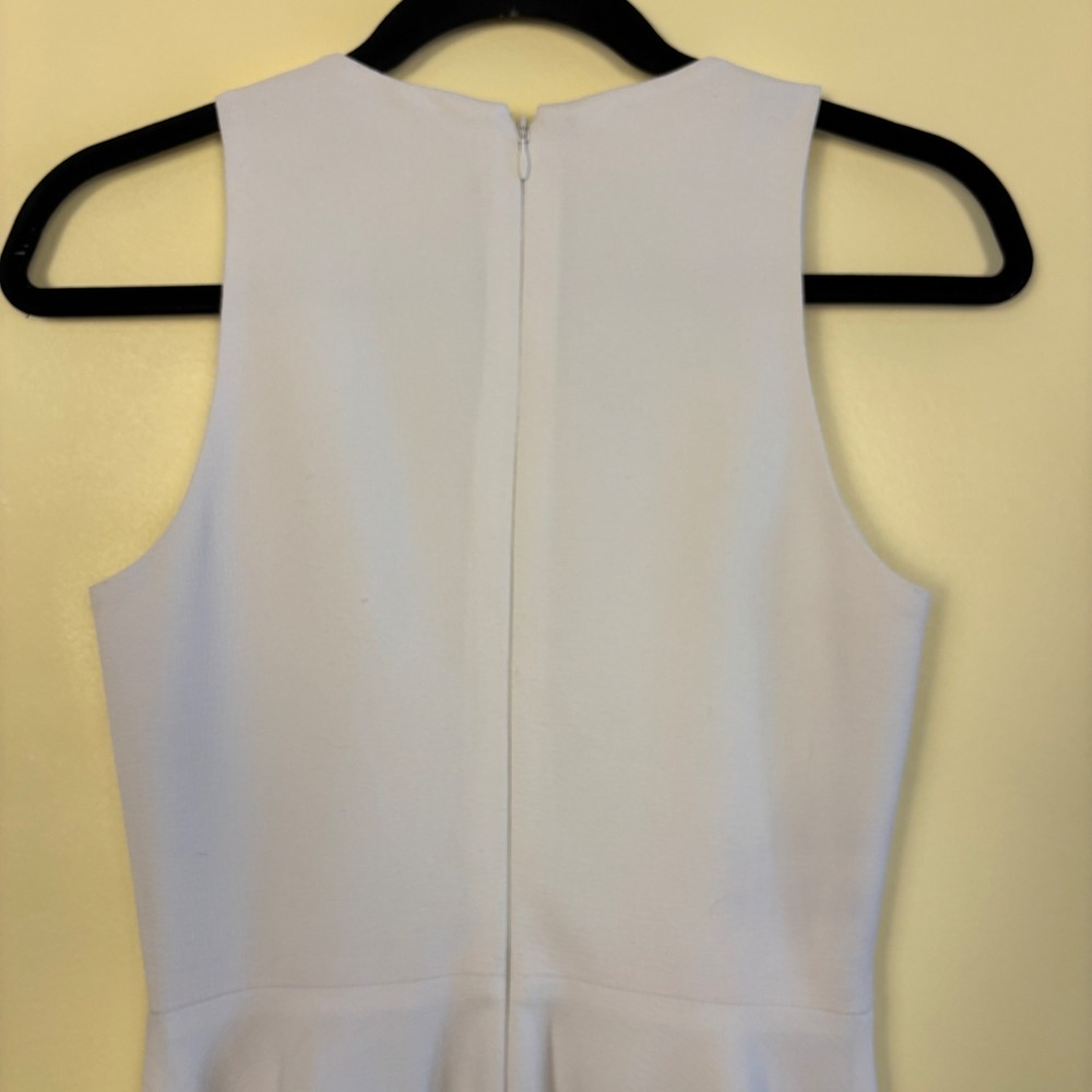 NWOT DRESS THE POPULATION Catalina Fit & Flare Cocktail Dress Off-White Women XS - Picture 8 of 13